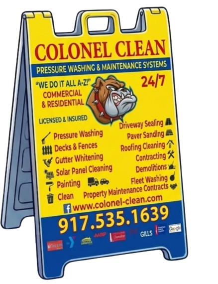 Colonel Clean Street Sign